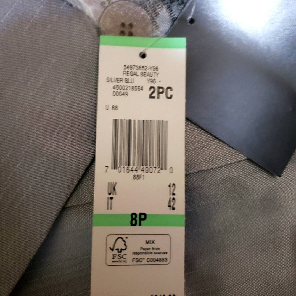 KASPER 2 PIECE BLAZER AND SKIRT SET(RARE) - Picture 8 of 8